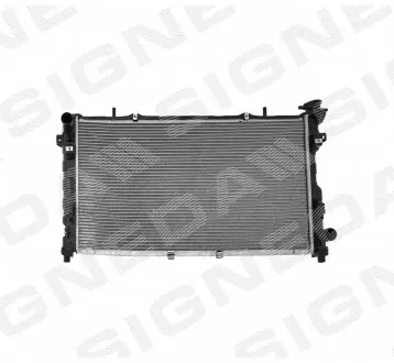 RA60990Q Радіатор SIGNEDA підбір по vin на Brocar