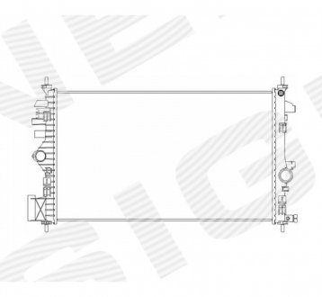 RA37020A Радіатор SIGNEDA підбір по vin на Brocar