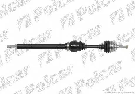 T78196A Полуось POLCAR подбор по vin на Brocar
