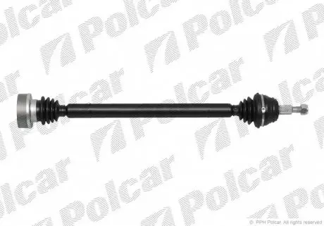 T78152 Піввісь POLCAR підбір по vin на Brocar