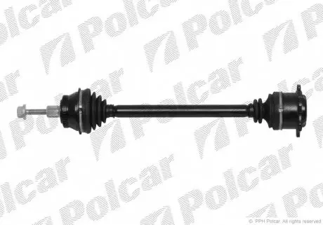 T78130A Полуось POLCAR подбор по vin на Brocar