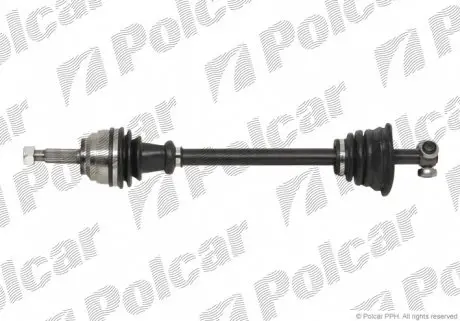 T49215 Полуось POLCAR подбор по vin на Brocar