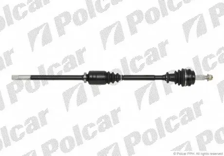 T49210A Піввісь POLCAR підбір по vin на Brocar