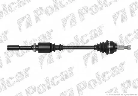 T49190 Піввісь POLCAR підбір по vin на Brocar