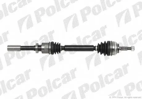 T49162 Піввісь POLCAR підбір по vin на Brocar