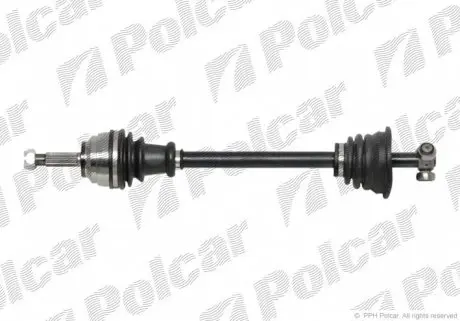 T49151 Полуось POLCAR подбор по vin на Brocar