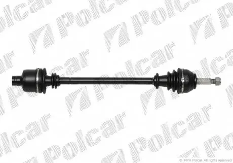 T49078 Піввісь POLCAR підбір по vin на Brocar