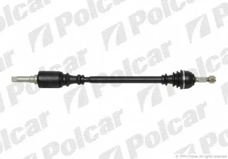 T39094 Піввісь POLCAR підбір по vin на Brocar