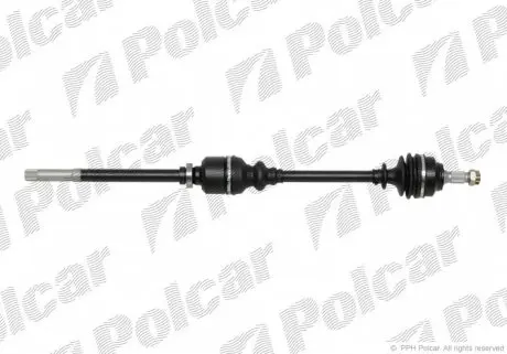 T39092 Піввісь POLCAR підбір по vin на Brocar