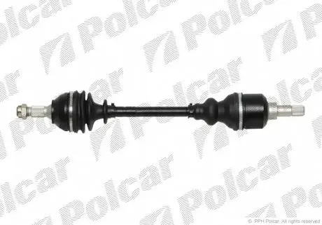 T39091 Піввісь POLCAR підбір по vin на Brocar