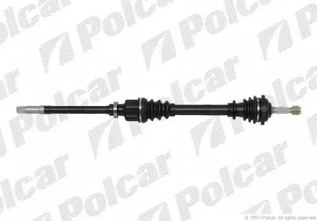 T39084A Піввісь POLCAR підбір по vin на Brocar