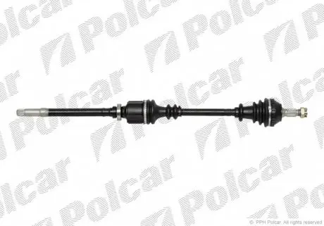 T39064A1 Полуось POLCAR підбір по vin на Brocar