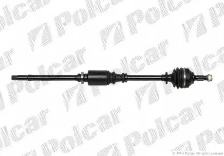 T39064A2 Піввісь POLCAR підбір по vin на Brocar