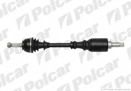 T39037 Піввісь POLCAR підбір по vin на Brocar