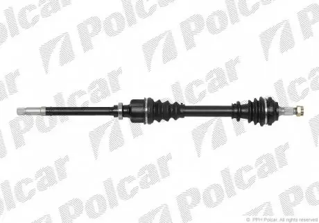 T29150A Полуось POLCAR підбір по vin на Brocar