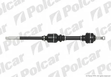 T29140A1 Піввісь POLCAR підбір по vin на Brocar