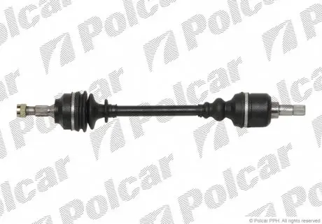 T29123 Полуось POLCAR подбор по vin на Brocar