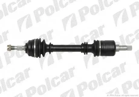 T29117 Полуось POLCAR подбор по vin на Brocar