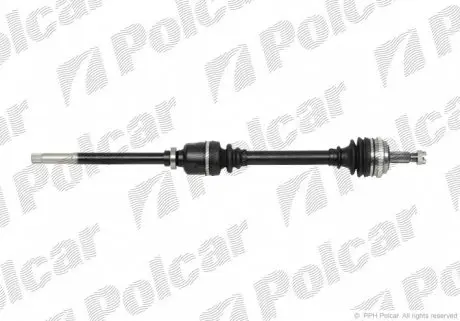 T29092A Піввісь POLCAR підбір по vin на Brocar