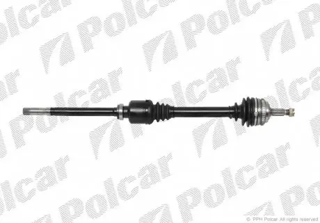 T29090A2 Полуось POLCAR подбор по vin на Brocar