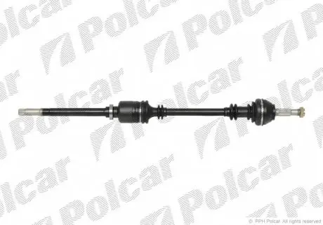 T29088 Піввісь POLCAR підбір по vin на Brocar