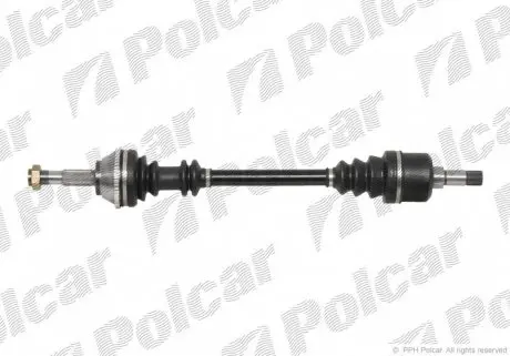 T29087A Піввісь POLCAR підбір по vin на Brocar