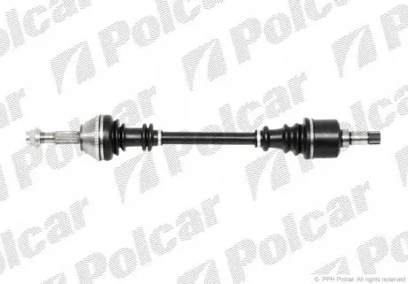 T29085A Піввісь POLCAR підбір по vin на Brocar