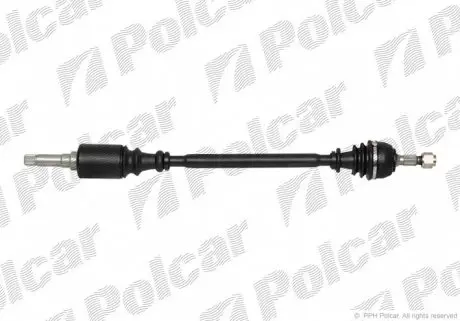 T29060 Полуось POLCAR подбор по vin на Brocar