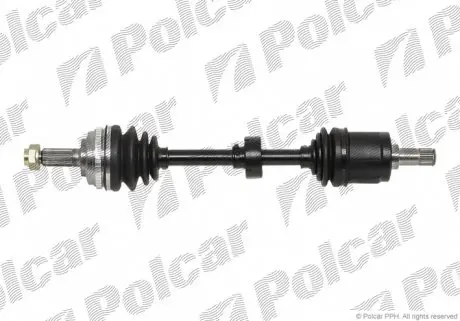 T98273A Піввісь POLCAR підбір по vin на Brocar