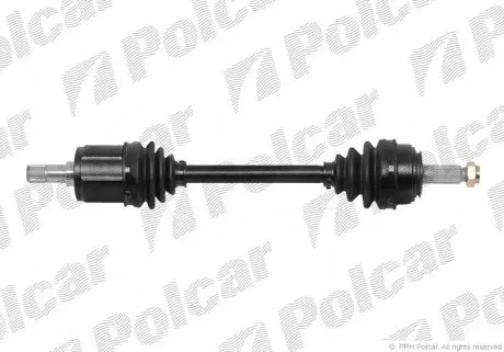 T98141 Піввісь POLCAR підбір по vin на Brocar