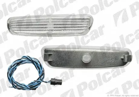 9040208E Габаритный фонарь VOLVO S40 / V40, 96- POLCAR подбор по vin на Brocar