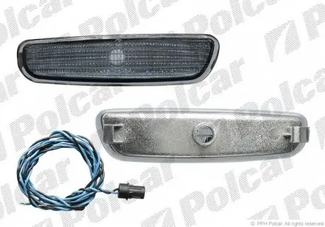 9040198E Габаритный фонарь VOLVO S40 / V40, 96- POLCAR подбор по vin на Brocar
