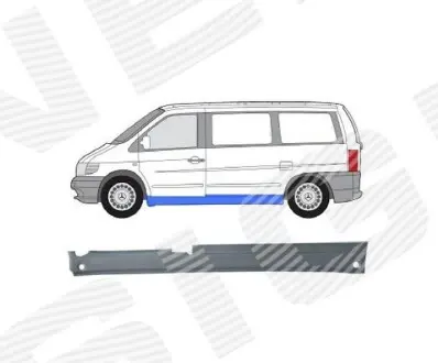 PBZ76008EL Поріг SIGNEDA підбір по vin на Brocar