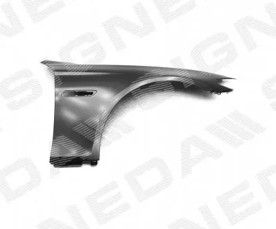 PBM10042AR Крыло алюминиевое BMW 5 (F10/F11), 10 - 16 SIGNEDA підбір по vin на Brocar