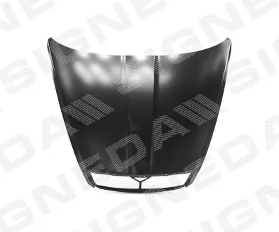 PSD20007AQ КАПОТ SKODA OCTAVIA, 09 - 13 оцинкований метал SIGNEDA підбір по vin на Brocar
