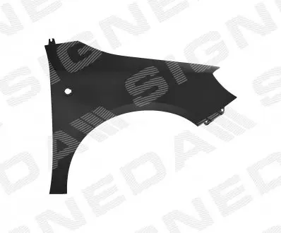 PSD10009AR Крило SKODA FABIA (5J), 04.10 - 03.15 SIGNEDA підбір по vin на Brocar