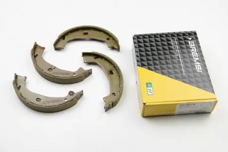 GF0079 Колодки ручного гальма BMW 1(E81,E82,E88) 06-13/3(E46,E90) 99-11/Z4 03-09 (ATE) BREMSI GF0079 BREMSI підбір по vin на Brocar