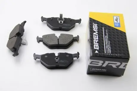 BP3051 Тормозные колодки зад. BMW 3 (E46)/SAAB 9-5/ROVER 75 96-09 (ATE) (123,1x45x17) BREMSI BP3051 BREMSI подбор по vin на Brocar