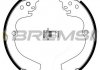 Гальмівні колодки зад. Impreza 92-00/Forester 97-08/Legasy I 89-94 (Akebono) BREMSI GF0884
