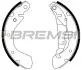 Тормозные колодки зад. Daewoo Lanos 97- /Opel Astra 91-01,Combo 01- (GM) BREMSI GF0354