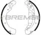 Тормозные колодки зад. Combo 01-05/Astra F/G 91-05 (бараб.) (230x42) BREMSI GF0358