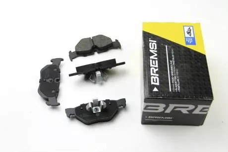 BP3194 Гальмівні колодки зад. BMW 3(E90)/1(E81) 04-13 (ATE) (123x43,6x17,3) BREMSI BP3194 BREMSI підбір по vin на Brocar