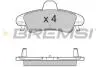BP3188 Гальмівні колодки зад. Ford Mondeo 93-00 (bendix) (115,7x53,7x14,7) BREMSI BP3188 BREMSI підбір по vin на Brocar