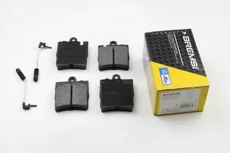 BP2936 Тормозные колодки зад. MB C/E-класс (W202/210) (ATE)/(W211) 4Matic BREMSI BP2936 BREMSI подбор по vin на Brocar