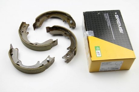 GF0891 Колодки ручного гальма Impreza 94- /Forester 97-08/Legasy 94-09 BREMSI GF0891 BREMSI підбір по vin на Brocar