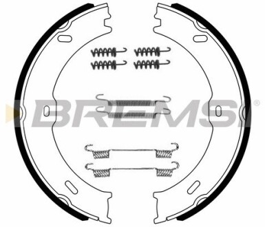 GF03151 Колодки ручного гальма Sprinter / Crafter 06 - (з пружинками) BREMSI GF0315-1 BREMSI підбір по vin на Brocar