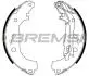 GF0161 Тормозные колодки зад. Nemo/Bipper 08-/Doblo 02- (Lockheed) BREMSI GF0161 BREMSI підбір по vin на Brocar