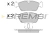 BP2745 Тормозные колодки перед. BMW 3 (E36/E46) 90-09 (ATE) BREMSI BP2745 BREMSI підбір по vin на Brocar