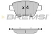 BP3429 Гальмівні колодки зад. Caddy/Jetta 10-/Golf 09-13 BREMSI BP3429 BREMSI підбір по vin на Brocar