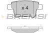 BP3266 Тормозные колодки зад. Ford Mondeo 00-07 (bosch) BREMSI BP3266 BREMSI підбір по vin на Brocar